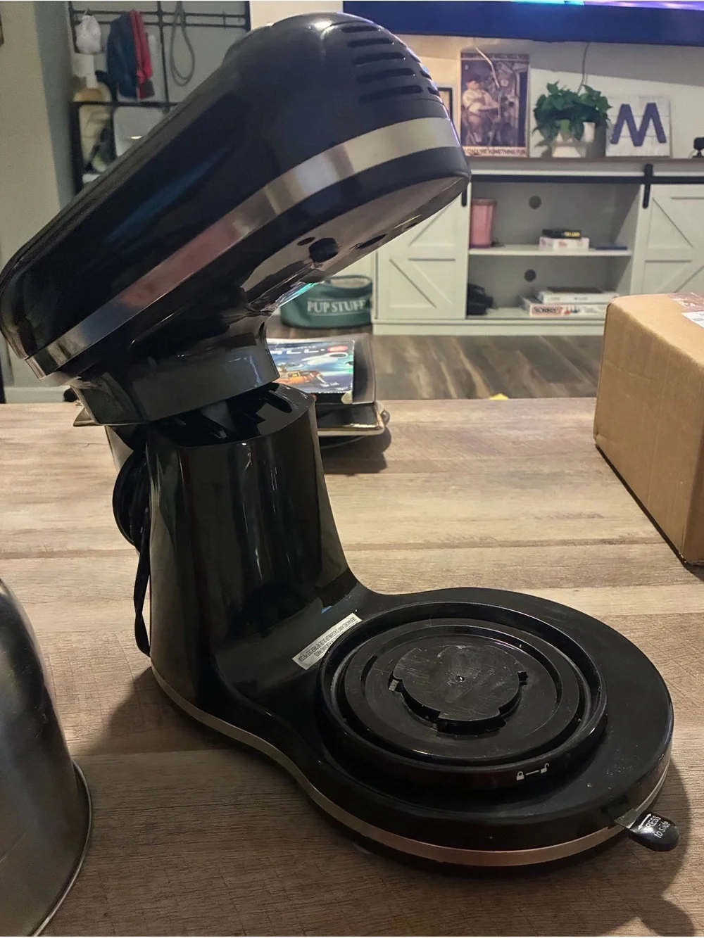 Delish by Dash Compact Stand Mixer - 3.5 Quart 5-Speed Tilt-Head (Black)